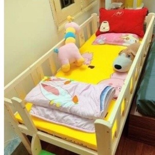 Nệm Giường Gỗ (Kèm Ga) Bảo Vệ Lưng Bé, Bông Dày Tự Nhiên An Toàn Cho Bé Leli Official - Bảo Hành Bởi Mejikids