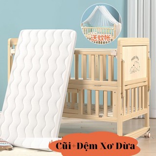 Nôi Cũi Gỗ Cho Em Bé (Quây+Màn+Đệm), Cũi Đa Năng 6 Chế Độ Tiện Lợi Cho Mẹ Và Bé- Honalife