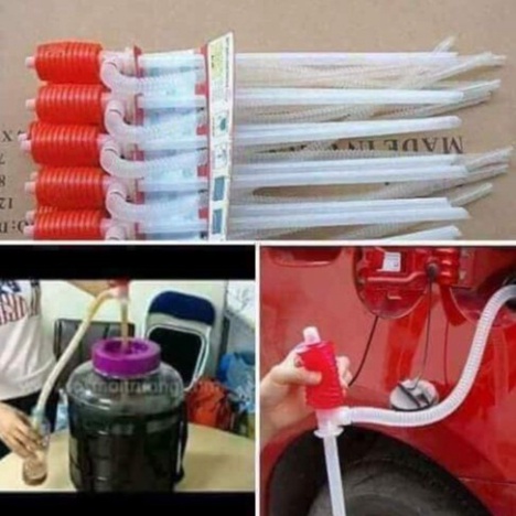 Dụng Cụ Bơm Hút Xăng Dầu Chất Lỏng Đa Năng dài 52cm
