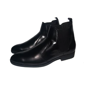 Giày boot nam chelsea da bò thật.Bảo hành 12 tháng.MS: B104