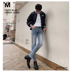 Giày Chelsea Boots Nam TARMOR black color Da Thật Chelsea Boots In Black Leather