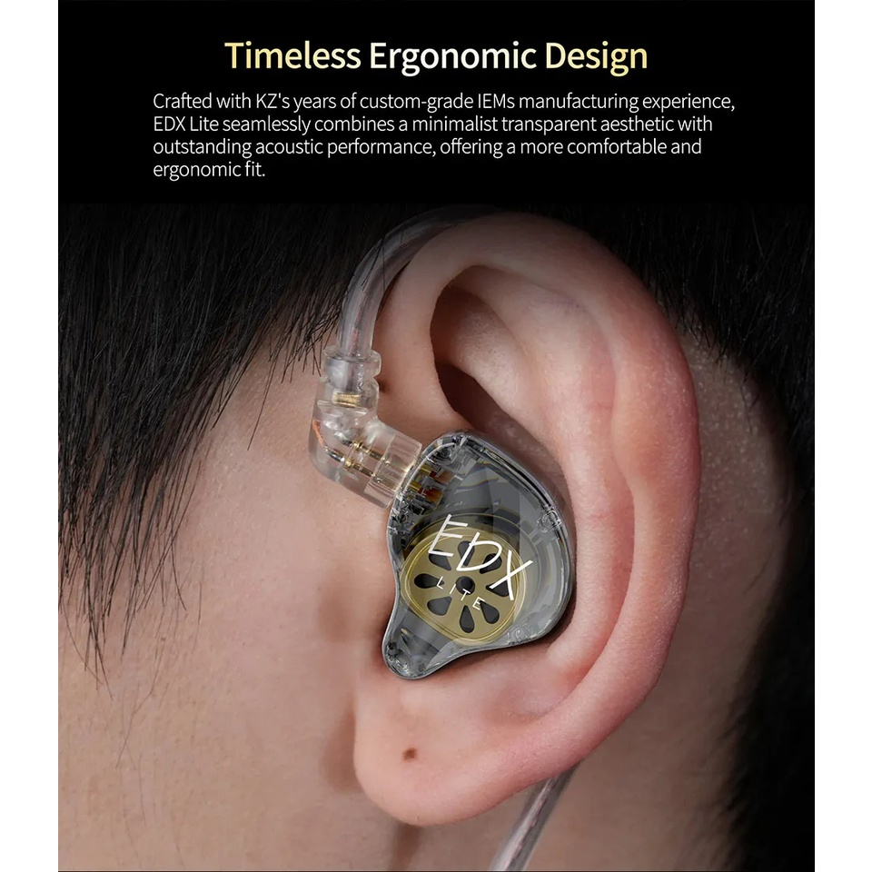[NC] Tai nghe In Ear KZ EDX LITE | NGHE TẠP | Có Mic | BigBuy360 - bigbuy360.vn