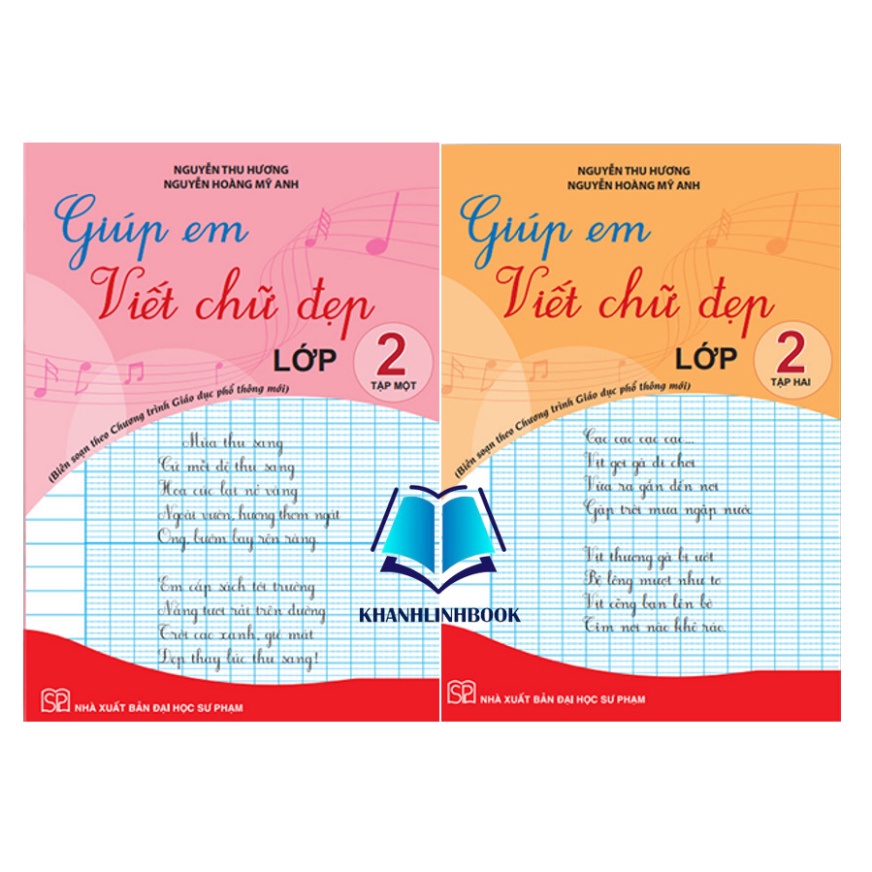 Sách - Combo giúp em viết chữ đẹp lớp 2 - tập 1 + 2 (cánh diều) (KP ...
