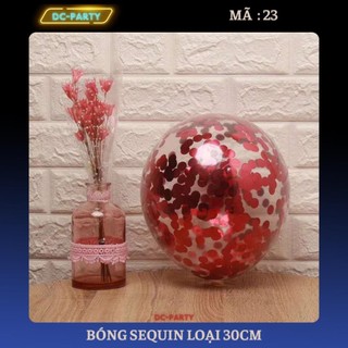 Bóng Bay Trong Suốt Đựng Kim Tuyến DC PARTY 10 Quả Dùng Trang Trí Phòng Cưới Sinh Nhật Sự Kiện Siêu Đẹp Giá Rẻ