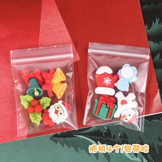 Combo 4 sticker dán trang trí hoạ tiêt noel siêu dẽ thương - trang trí binh giữ nhiệt