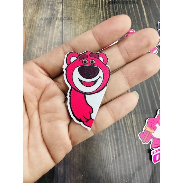 Sticker Gấu Dâu Lotso dễ thương cao cấp