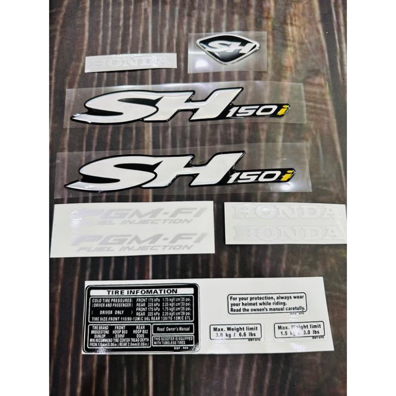 Tem nổi SH Ý 2008 cao cấp như Zin