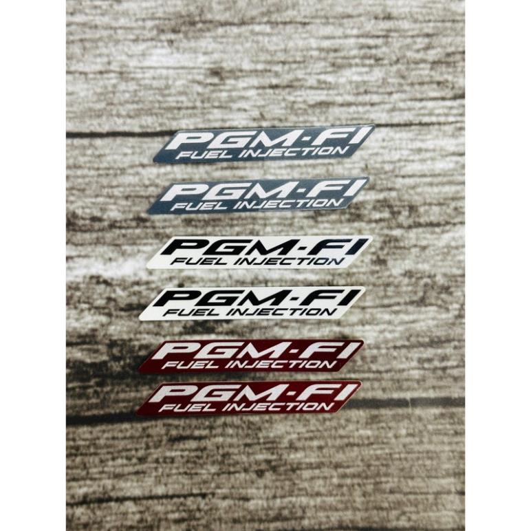 Tem chữ PGM-Fi Future/1 bên Zin chính hãng  Honda