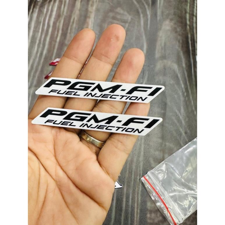 Tem chữ PGM-Fi Future/1 bên Zin chính hãng  Honda
