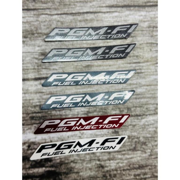 Tem chữ PGM-Fi Future/1 bên Zin chính hãng  Honda
