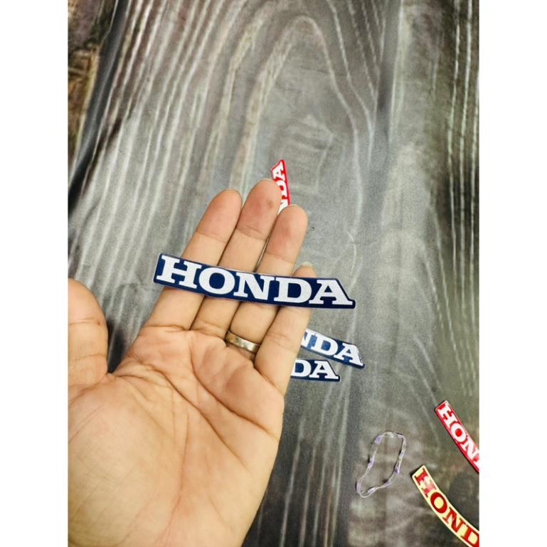 Tem Honda mặt nạ Vision,Sh20,ShMode.Hàng Zin(Chữ Cong)