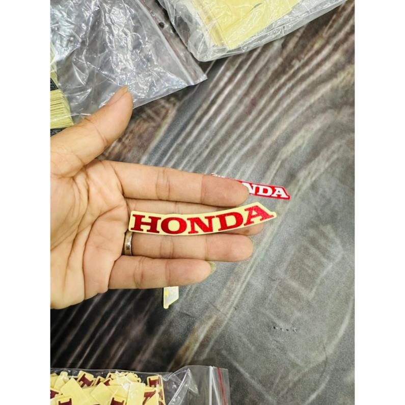 Tem Honda mặt nạ Vision,Sh20,ShMode.Hàng Zin(Chữ Cong)