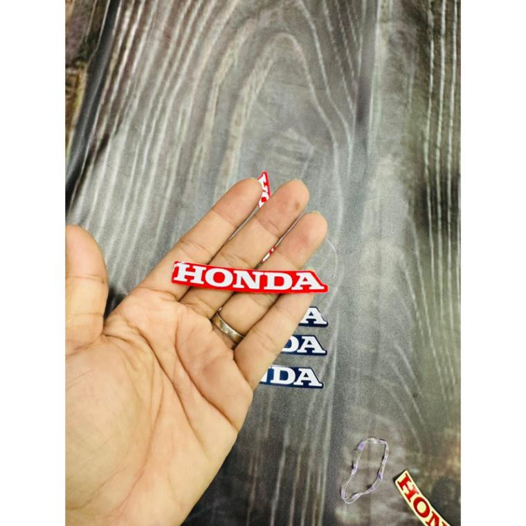 Tem Honda mặt nạ Vision,Sh20,ShMode.Hàng Zin(Chữ Cong)