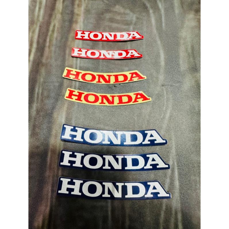 Tem Honda mặt nạ Vision,Sh20,ShMode.Hàng Zin(Chữ Cong)