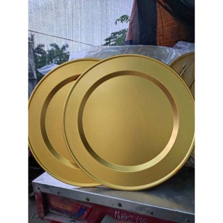 Mâm Nhôm Mạ Vàng Công Nghệ Nhật Bản Loại 1 Dày Dặn - Mâm Ăn Cơm Mâm Bày Quả Mâm Bày Lễ Cúng Gia Tiên