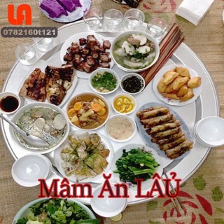 Mâm Nhôm Cỡ Đại 80cm Hàng Loại 1 Dày Dặn Chắc Chắn - Mâm Ắn Cơm, Ăn Lẩu, Ăn Cỗ, Bày Lễ Quả Cúng