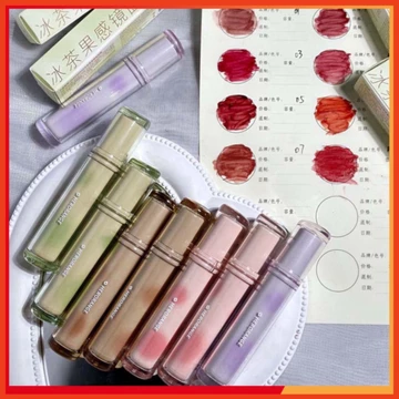Herorange ® Son Kem Hiệu Ứng Gương Bóng Nhẹ Màu Sắc Tươi Tắn Son Bóng Dưỡng Ẩm Nuôi Dưỡng Môi Căng Mọng son36