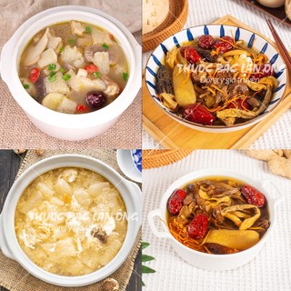 Nấm tâm trúc 100g, nấm trúc sanh, nấm quý bổ dưỡng, hầm canh, nấu lẩu - Thuốc Bắc Lãn Ông
