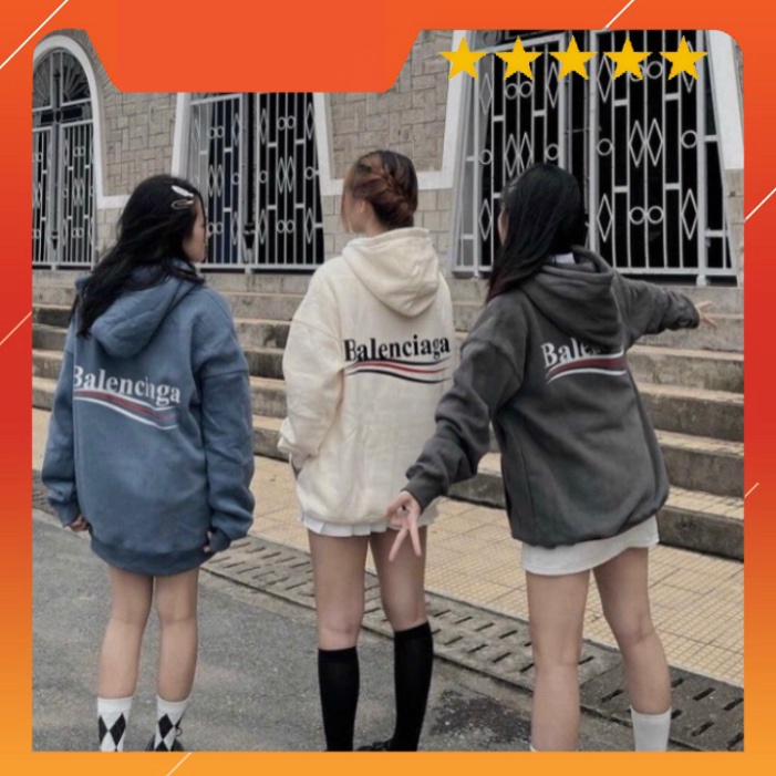 [STICKER DÁN ÁO] (Sale) Áo Hoodie Ba..len màu trắng/đen/xám tiêu - chất ...