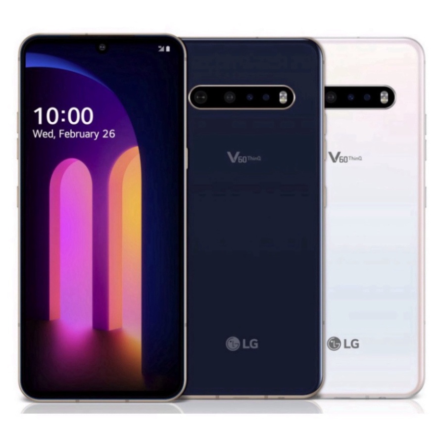 Điện thoại LG V60 ThinQ Hỗ trợ 5G 8G/125Gb Bản chính hãng đầy đủ phụ ...