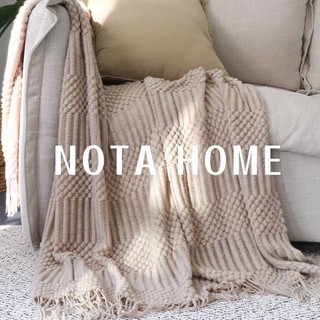 Bắc Âu Điều Hòa Chăn Khăn Choàng Nhẹ Phong Cách Sang Trọng Bao Chăn Áo Len Sofa Chăn Văn Phòng Ngủ Chăn Chăn 130 * 170cm