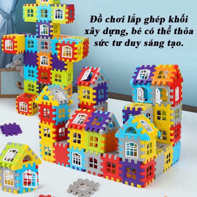Đồ chơi lắp ráp bánh răng có thể hoạt động cho bé tùy ý sáng tạo theo ý thích mẫu mới - PTLUXURY