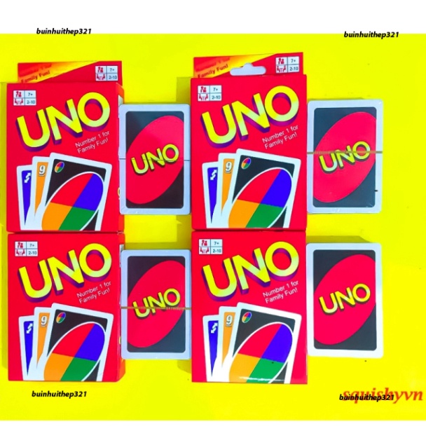 BỘ BÀI UNO ĐỎ - UNO CƠ BẢN | Shopee Việt Nam