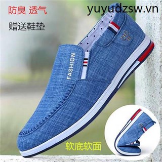 Giày Lười Đế Mềm Thoáng Khí Phong Cách Hàn Quốc Cho Nam