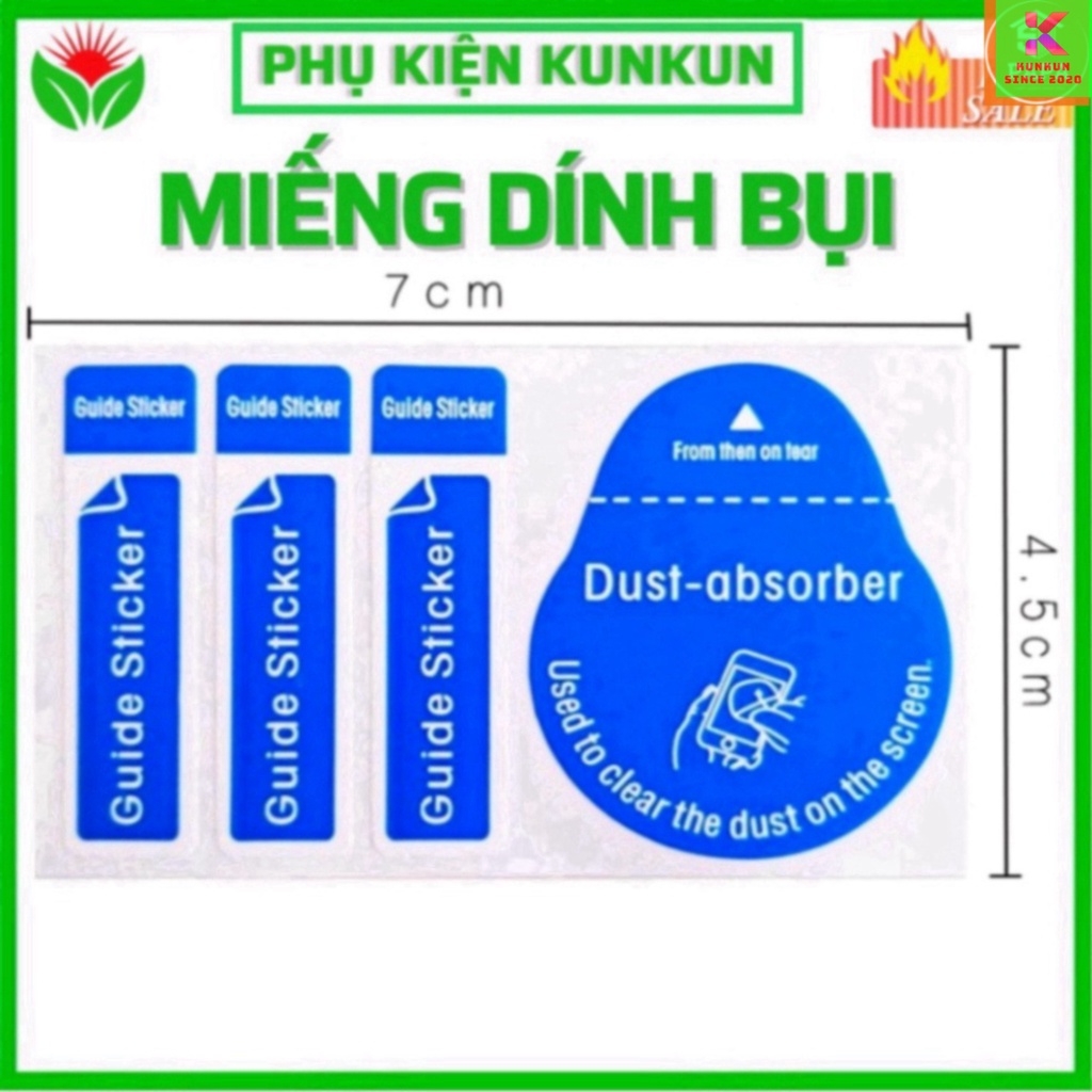 Miếng dính bụi màn hình điện thoại [KunKun]00000 kunkun