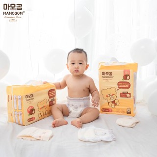 [Giá TỐT NHẤT] Tã/Bỉm hữu cơ MAMOGOM Premium công nghệ Hàn dán/quần S62/M52/M48/L44/XL40/XXL38