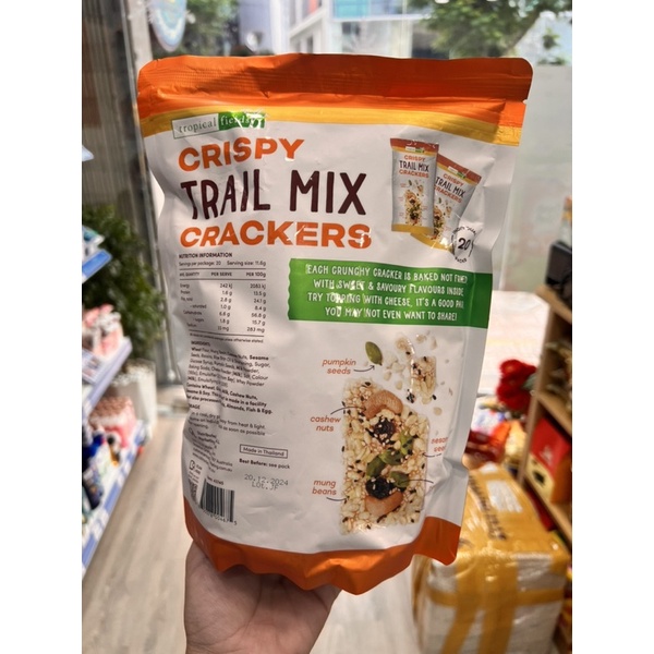 bánh crispy trail mix crackers úc Shopee Việt Nam