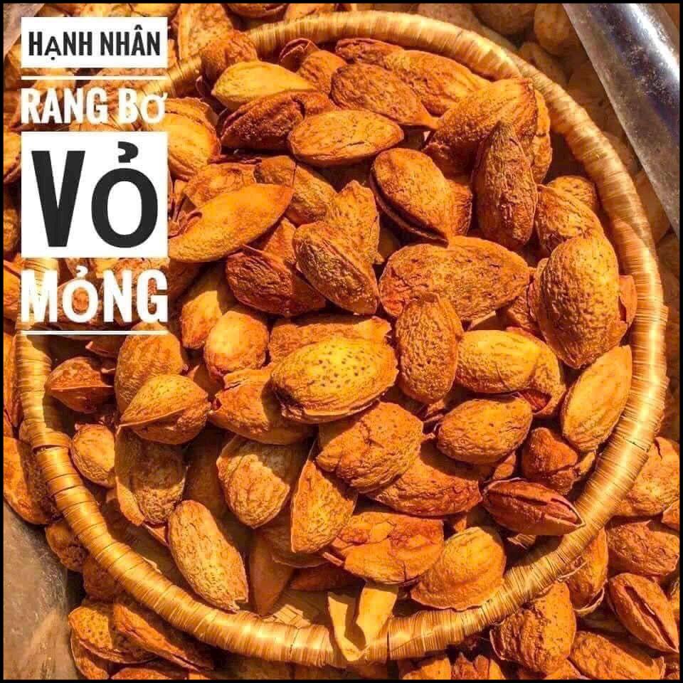 Hạt Hạnh Nhân Rang Bơ Almond Vỏ Mỏng Nhập Khẩu Mỹ Thơm Ngon, Đậm Đà ...