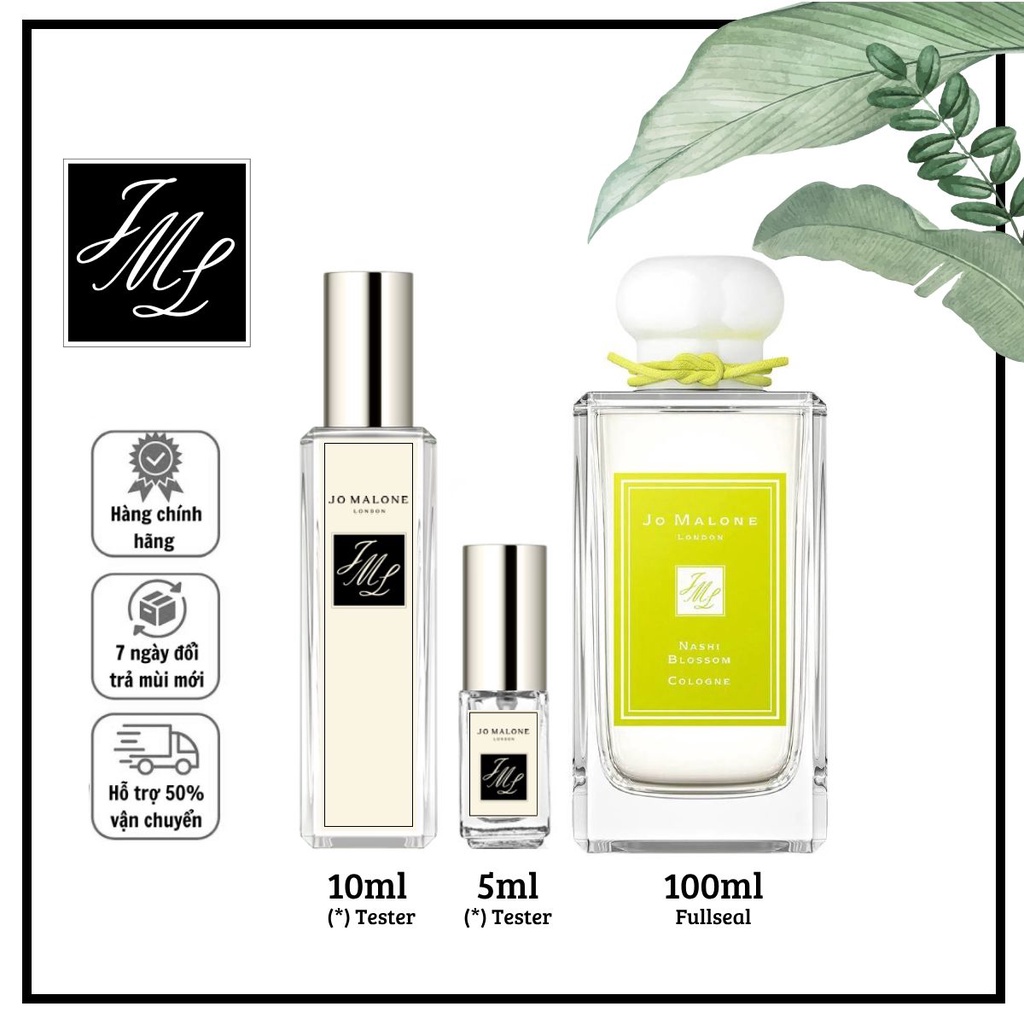 Nước hoa Jo Malone London Nashi Blossom Eau de Cologne 10ml Shopee
