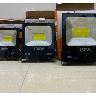 Đèn Pha LED 30W -100W -150W -200W Ngoài Trời IP66 Đèn Chiếu Kho Xưởng, Sân Bóng, Hắt Biển Quảng Cáo