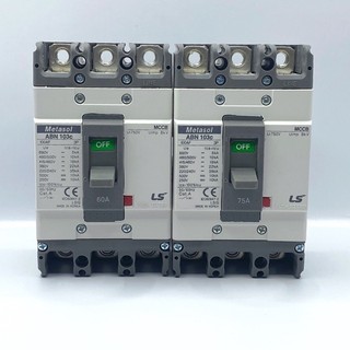 Aptomat MCCB LS ABN 3P 20A 30A 40A 50A 75A 100A | Attomat Khối 3 Pha LS Hàn Quốc Dòng Cắt 18kA
