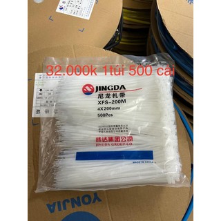 Dây Rút Nhựa Jingda 15cm – 50cm (PA66) – Dây Thít Nhựa Buộc Dây Điện, Hàng Hóa Nhiều Kích Thước