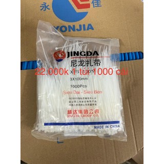 Dây Rút Nhựa Jingda 15cm – 50cm (PA66) – Dây Thít Nhựa Buộc Dây Điện, Hàng Hóa Nhiều Kích Thước