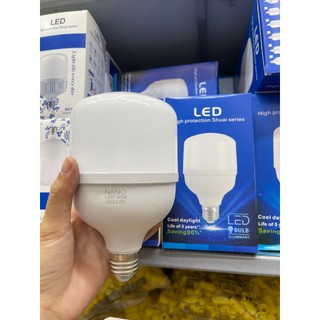 Bóng Đèn LED Bulb Trụ Nhôm Siêu Sáng E27 – Đèn LED Trụ Cao Cấp Ánh Sáng Trắng 220V Tiết Kiệm Điện