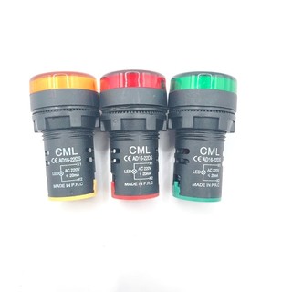 Đèn Báo Pha Phi 22 PHI 16 điện 220v- Xanh Đỏ Vàng