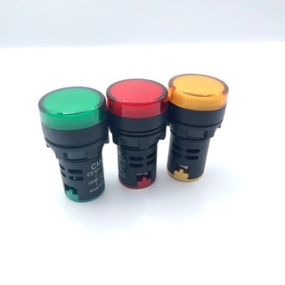 Đèn Báo Pha Phi 22 PHI 16 điện 220v- Xanh Đỏ Vàng