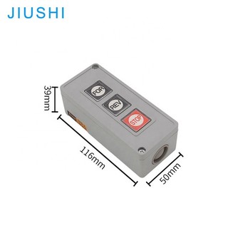 Hộp Nút Nhấn TPB-3 Lên Xuống Dừng 3 Nút 250VAC-3A – Công Tắc Điều Khiển Động Cơ Cửa Cuốn, Cửa Cổng