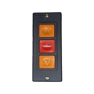 Nút Nhấn Công Tắc Cửa Cuốn 3 Nút AC600V-3A, Bộ Điều Khiển Lên Xuống Dừng Cho Cửa Cuốn