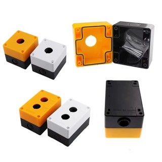 Hộp Nút Nhấn Phi 22mm 1–5 Lỗ – Hộp Nhựa Lắp Nút Nhấn Tủ Điện Có Nhiều Vị Trí