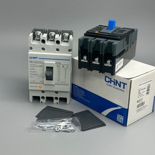 Aptomat MCCB CHINT NXM Đen – NM1 Trắng 30S–125S Attomat Khối Bảo Vệ Quá Tải Ngắn Mạch Cho Tủ Điện