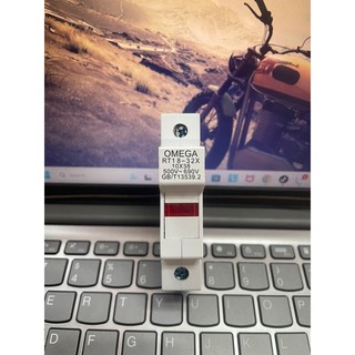 Bộ Cầu Chì Omega OMG-FS32M RT18-32 2A 4A 5A 6A 10A 20A Kèm Ruột Chính Hãng