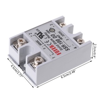 Role Bán Dẫn Fotek SSR-40VA - 60VA - 100VA-H, Rơ le Fotek Solid State Relay Điều Khiển AC 90–480VAC