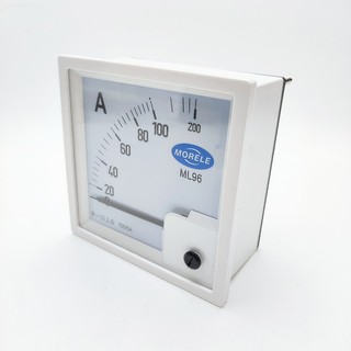 Đồng Hồ AMPE Mặt 96x96 (50A-1600A & 500V),Đồng Hồ Đo Ampe Cao Cấp MORELE