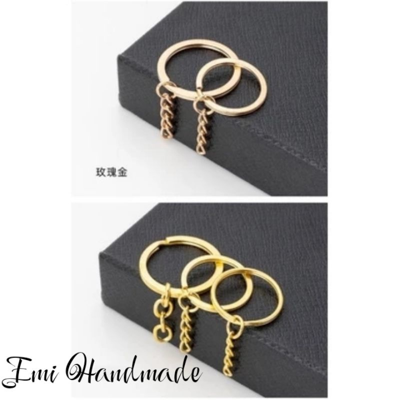 Khoen móc khoá làm móc khoá handmade treo thú bông