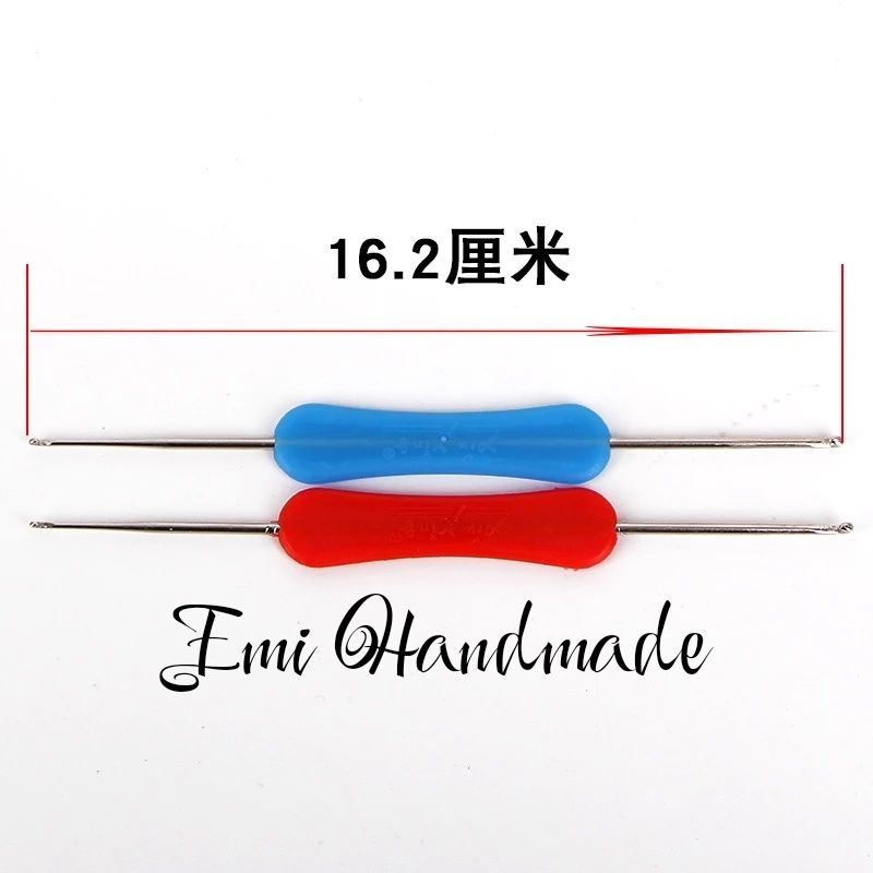 Kim Móc 2 Đầu Cán Nhựa- Kim móc dành cho người MỚI BẮT