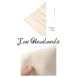 Vải mềm thêu len xù trong Thêu nổi - Punch Needle-Thêu sai chỉ cần tháo chỉ gạt lại các sợi vải là có thể thêu nhiều lần